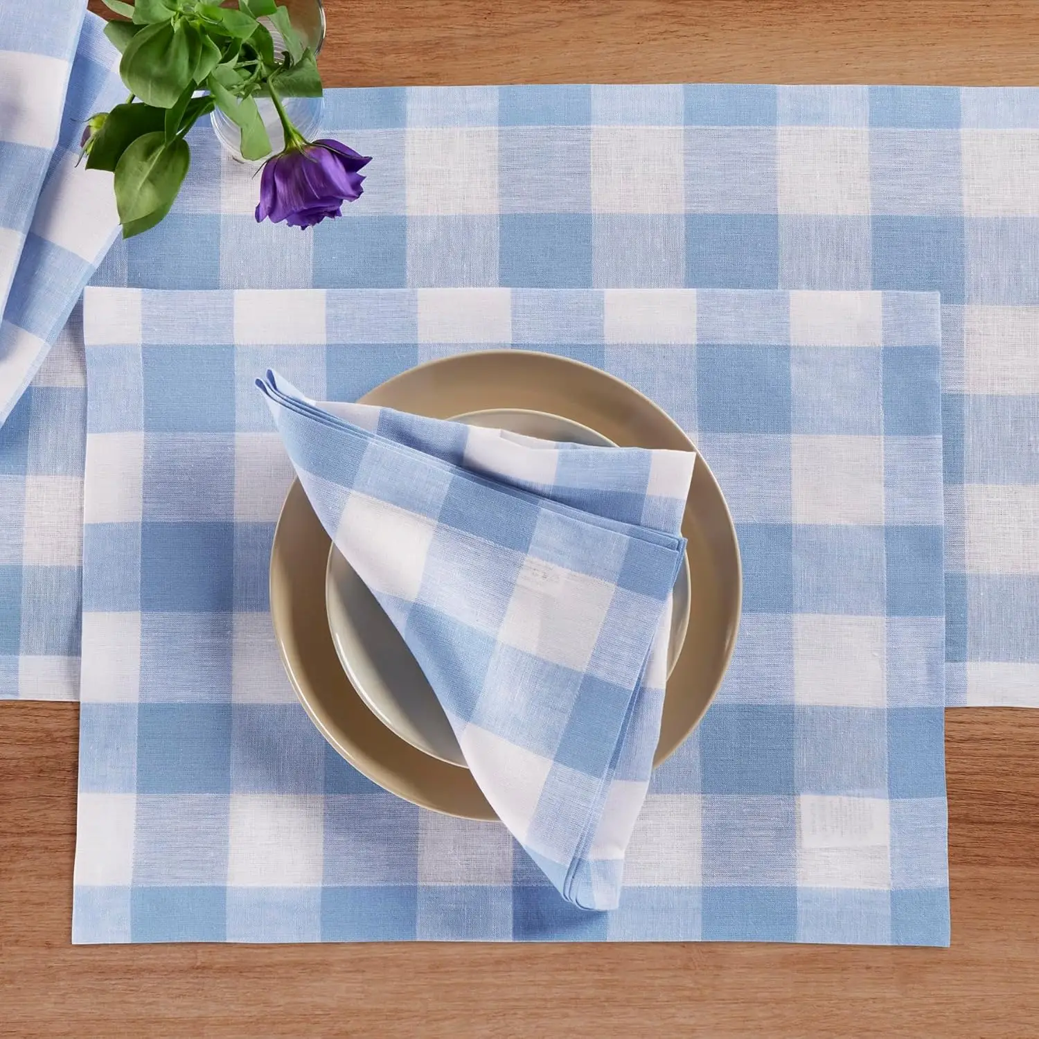 Льняные салфетки Solino Home в клетку буйвола, 14X19 дюймов, сине-белые, 100% чистая льняная, в клетку
Льняные салфетки Solino Home в клетку буйвола, 14X19 дюймов, сине-белые, 100% чистая льняная, в клетку