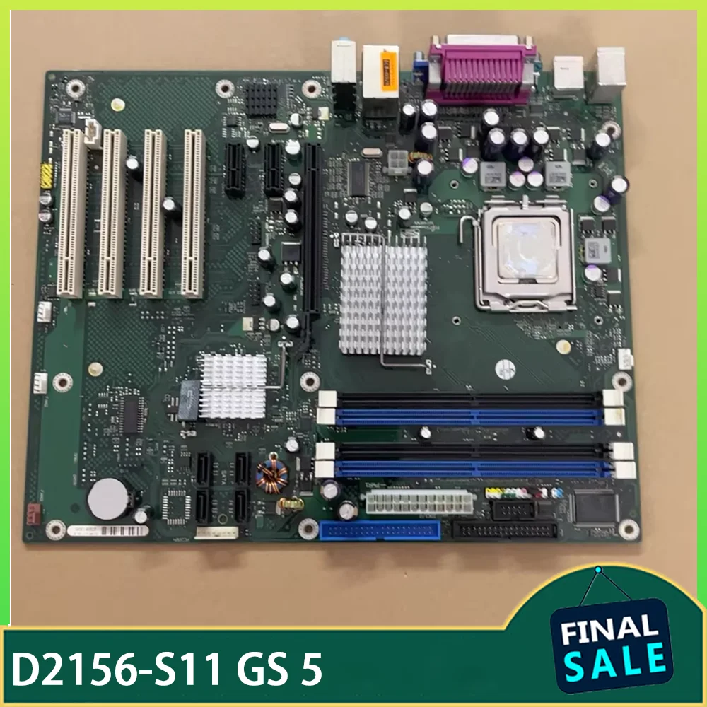 Industrial control motherboard D2156-S11 GS 5 W26361-W108-Z2-02-36
Industrial control motherboard D2156-S11 GS 5 W26361-W108-Z2-02-36
