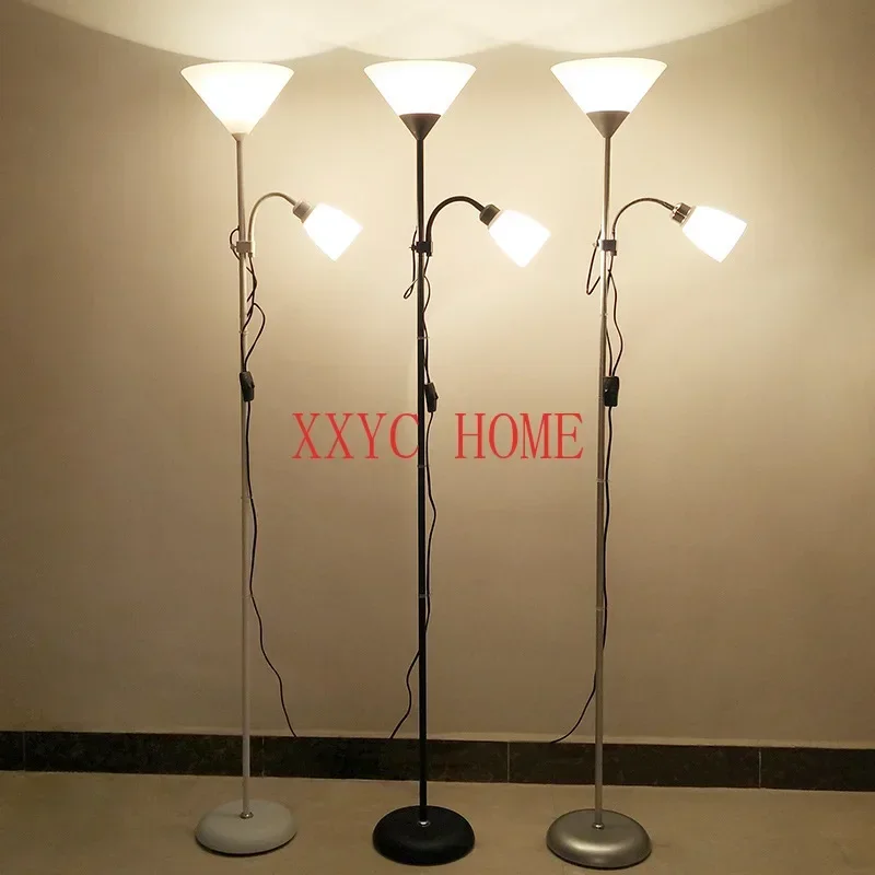 Double-Headed Led Eye Protection Floor Lamp Living Room Bedroom Bedside Vertical Table Lamp Modern Work Floor Lamp
Double-Headed Led Eye Protection Floor Lamp Living Room Bedroom Bedside Vertical Table Lamp Modern Work Floor Lamp