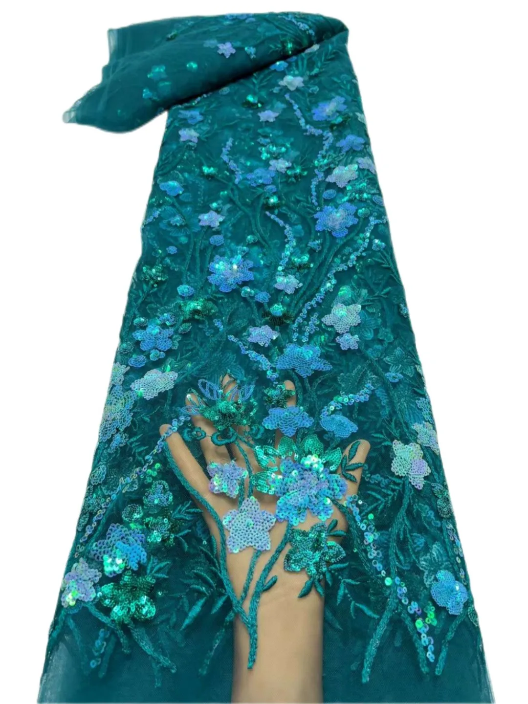 New Arrivals 2023 Colorful Sequins 3D Embroidery French Mesh Fabric African Lace For Women's Weddings/ Evening Dress Party
New Arrivals 2023 Colorful Sequins 3D Embroidery French Mesh Fabric African Lace For Women's Weddings/ Evening Dress Party