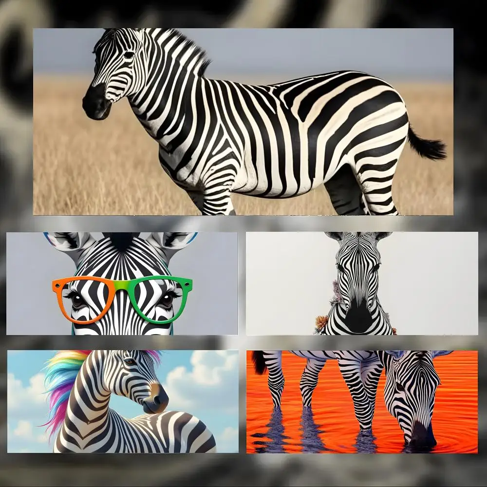 Wild Zebra-s Mouse Pad Large Thick Desk Pad Stitched Edges Gaming Mouse Mat for PC
Wild Zebra-s Mouse Pad Large Thick Desk Pad Stitched Edges Gaming Mouse Mat for PC