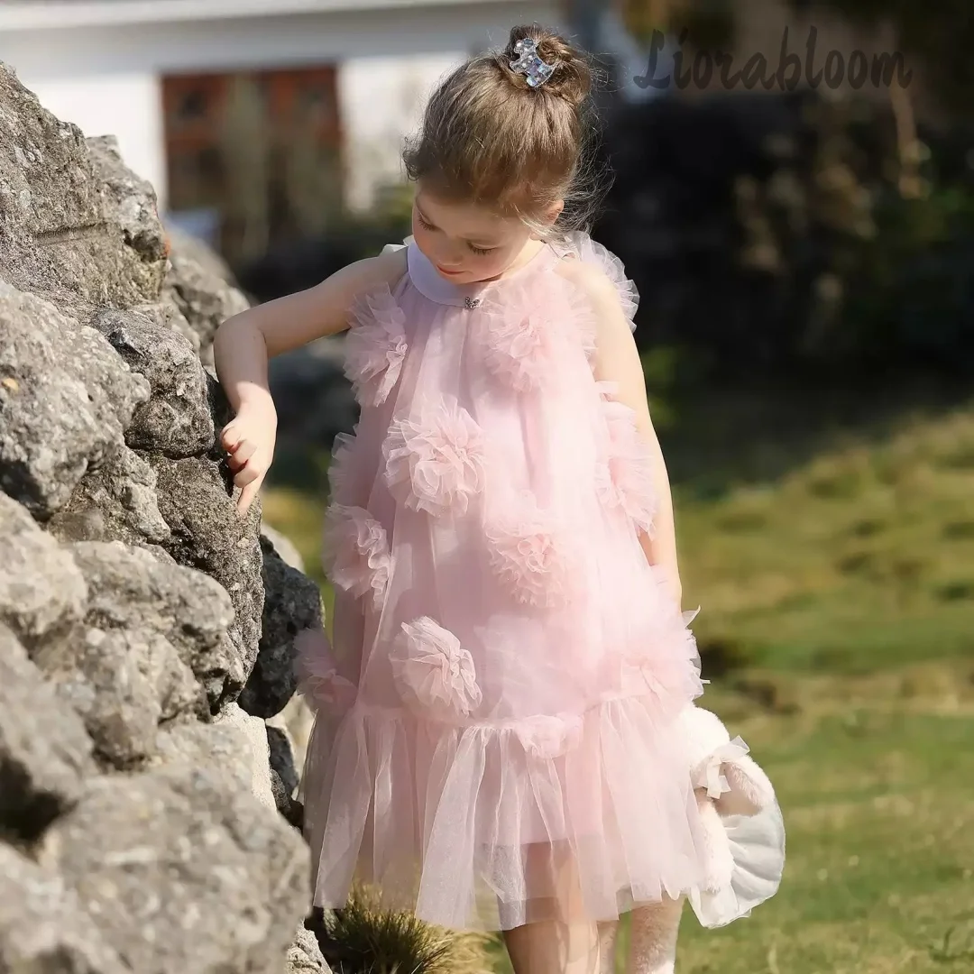 Custom-Made Girls' Flower Girl Dress Tulle Princess Gown Women's Wedding Party Attire Dress свадебное платье
Custom-Made Girls' Flower Girl Dress Tulle Princess Gown Women's Wedding Party Attire Dress свадебное платье