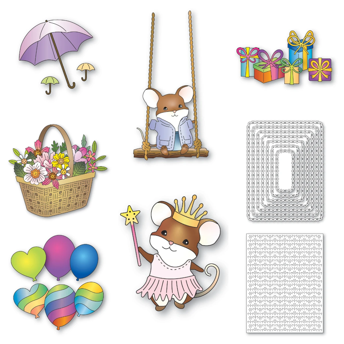 Notched Eyelet Frames Metal Cutting Dies Scrapbooking Paper Card Album DIY Craft Template Decoration Die Embossing
Notched Eyelet Frames Metal Cutting Dies Scrapbooking Paper Card Album DIY Craft Template Decoration Die Embossing