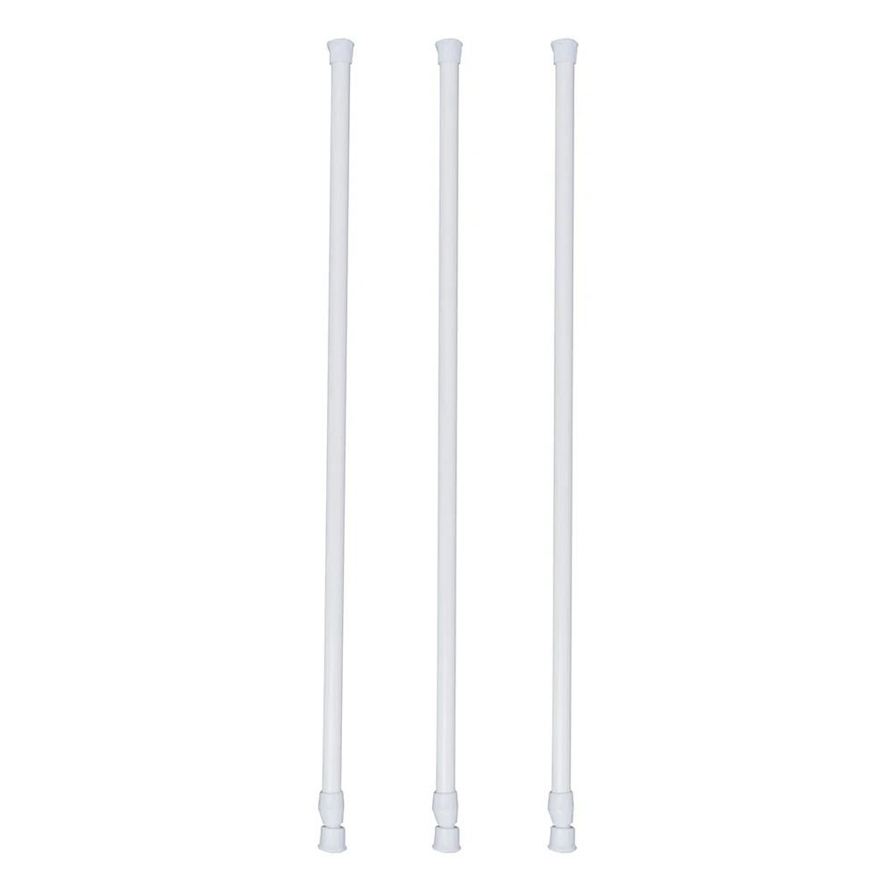 3 Pcs High Carbon Steel Telescopic Rod Pole Shower Curtain Extendable Poles Expanding Rods Guide Adjustable Extending
3 Pcs High Carbon Steel Telescopic Rod Pole Shower Curtain Extendable Poles Expanding Rods Guide Adjustable Extending