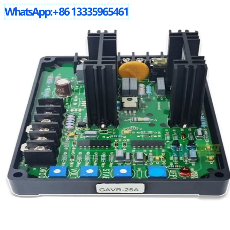 Diesel generator accessories GAVR-25A generator regulator brushless generator voltage regulator
Diesel generator accessories GAVR-25A generator regulator brushless generator voltage regulator