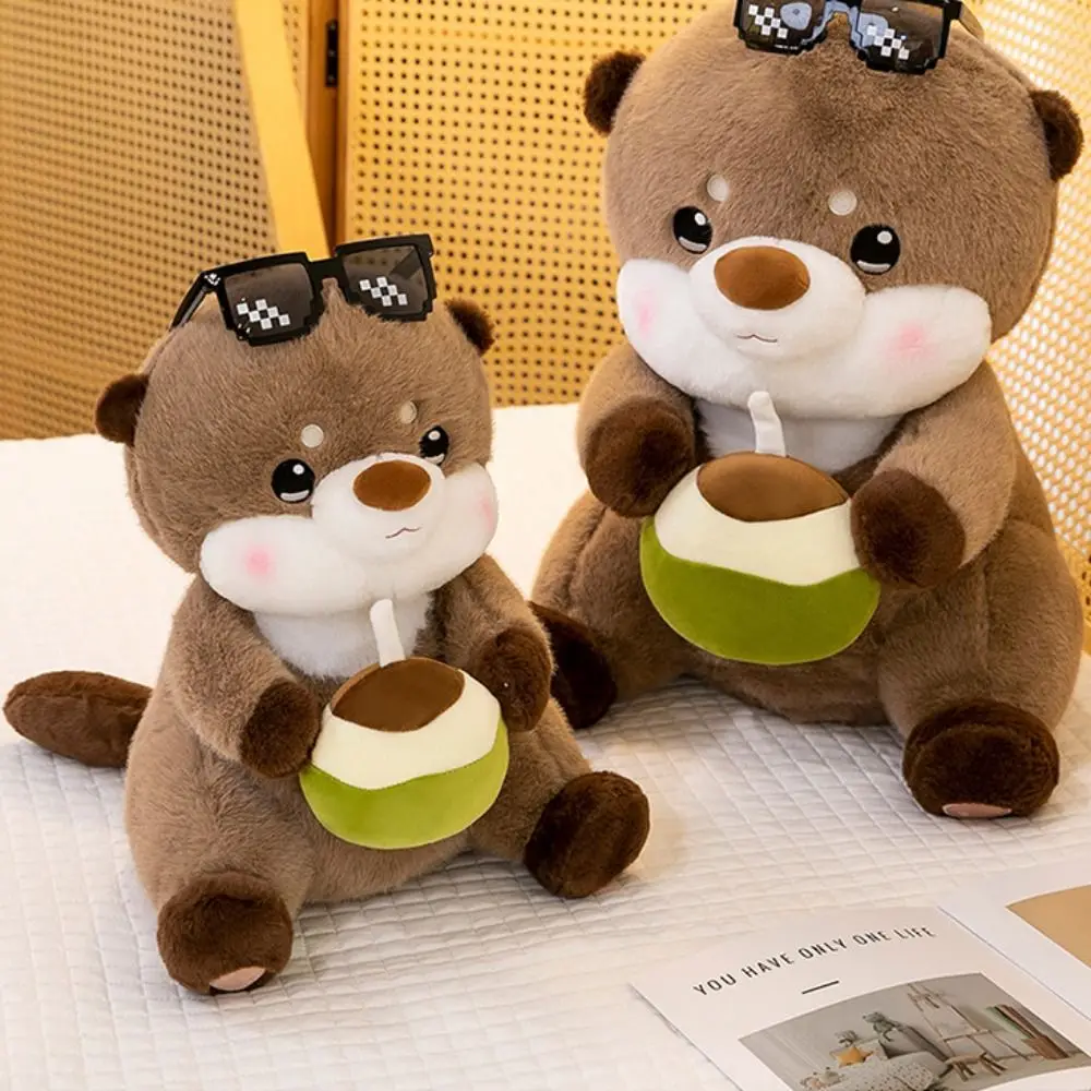 Drink Coconut Juice Otter Plush Toys Wild Animal Room Decor Sea Otter Plush Soft Pillow Cartoon Stuffed Otter Doll Kids Toy
Drink Coconut Juice Otter Plush Toys Wild Animal Room Decor Sea Otter Plush Soft Pillow Cartoon Stuffed Otter Doll Kids Toy