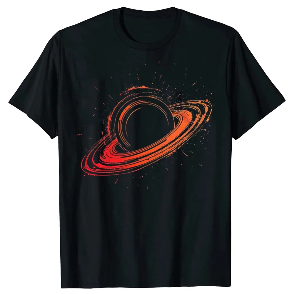 Black Hole Physics Graphic Tee Men Women Casual Astronomy Science Planet Ring T-Shirt
Black Hole Physics Graphic Tee Men Women Casual Astronomy Science Planet Ring T-Shirt