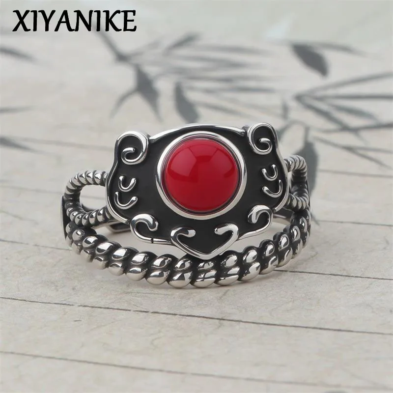 XIYANIKE Ethnic Style South Red Cloud Pattern Adjustable Finger Rings For Women Fashion New Jewelry Gift Party кольца
XIYANIKE Ethnic Style South Red Cloud Pattern Adjustable Finger Rings For Women Fashion New Jewelry Gift Party кольца