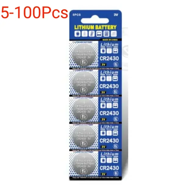 Electronic Products Robust High Quality Long Lasting Versatile Use Convenient Packaging Cr2430 Button Battery For Toys Efficient
Electronic Products Robust High Quality Long Lasting Versatile Use Convenient Packaging Cr2430 Button Battery For Toys Efficient