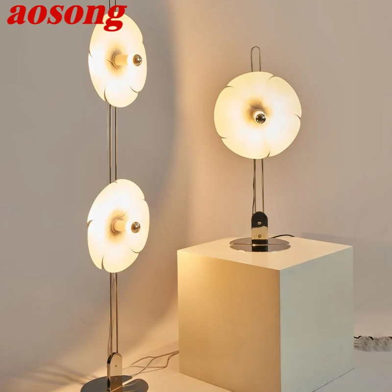 AOSONG Nordic Retro Petal Floor Lamp luxury Modern Family Iiving Room Bedroom LED Creativity Decorative Standing Light
AOSONG Nordic Retro Petal Floor Lamp luxury Modern Family Iiving Room Bedroom LED Creativity Decorative Standing Light