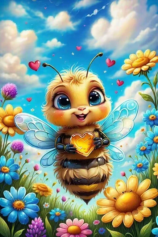 Sunature Diamond Painting Art Full Square Round Drills Bee Flower Diamond Painting Kits
Sunature Diamond Painting Art Full Square Round Drills Bee Flower Diamond Painting Kits