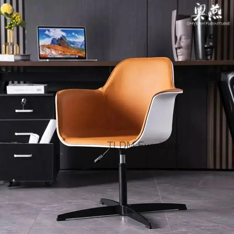Nordic Computer Chair Home Comfortable Swivel Chair Study Desk Chairs Liftable Swivel Seat Light Luxury Simple Office Chairs
Nordic Computer Chair Home Comfortable Swivel Chair Study Desk Chairs Liftable Swivel Seat Light Luxury Simple Office Chairs