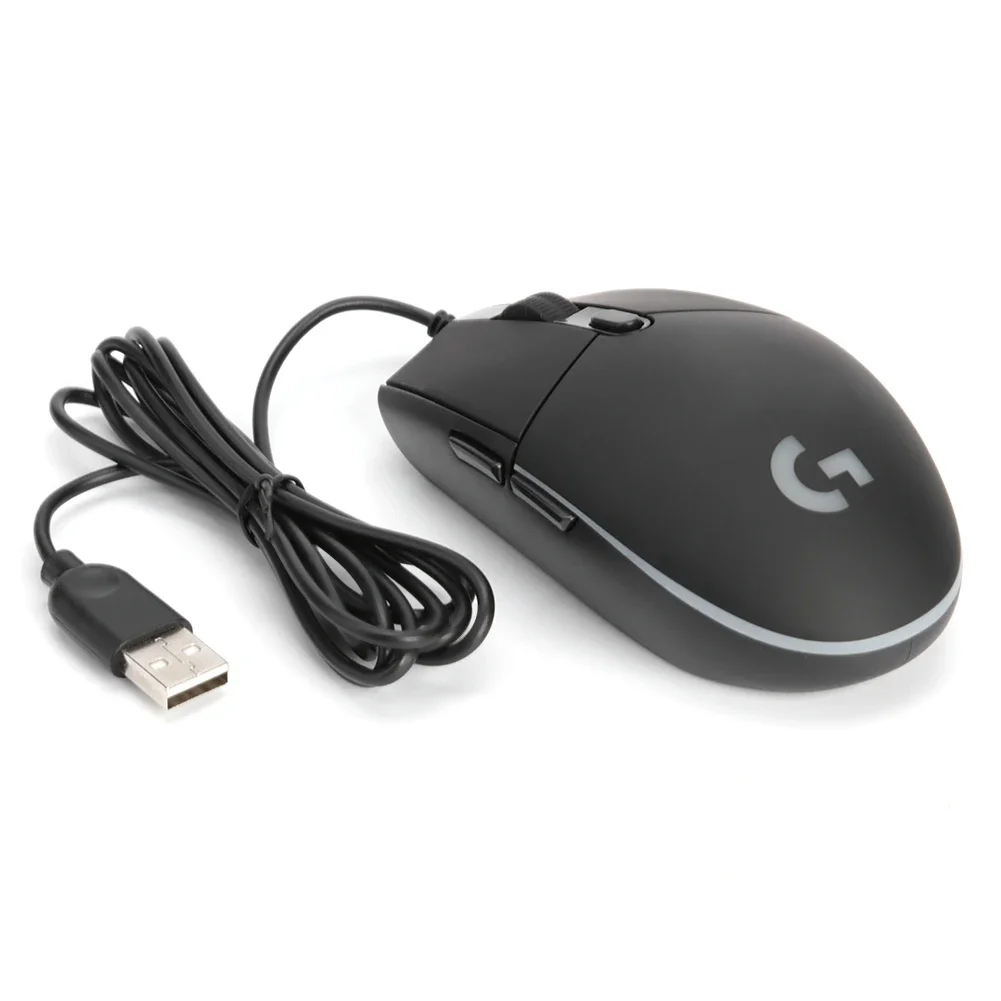 Logitech G102/G304 Wired Mouse 200-8000DPI Gamer Mice Computer RGB Rechargeable Mouse Ergonomic Wired Mouse Laptop Accessories
Logitech G102/G304 Wired Mouse 200-8000DPI Gamer Mice Computer RGB Rechargeable Mouse Ergonomic Wired Mouse Laptop Accessories