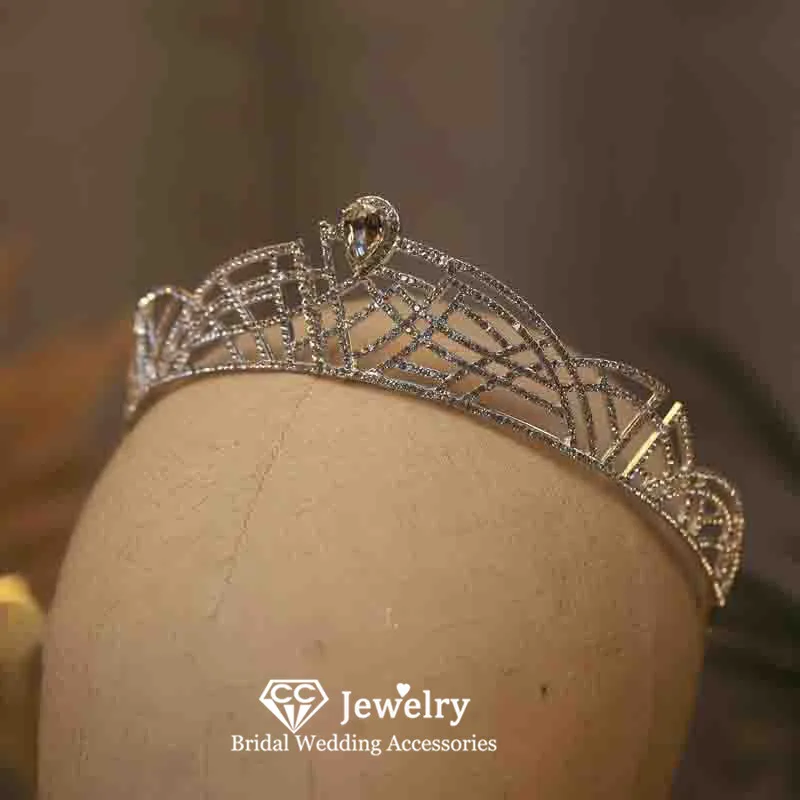 CC Hair Crown Women Accessories Wedding Hairwear Bridal Headpiece Engagement Jewelry 100% Handmade Pageant Diadems Party HS95
CC Hair Crown Women Accessories Wedding Hairwear Bridal Headpiece Engagement Jewelry 100% Handmade Pageant Diadems Party HS95