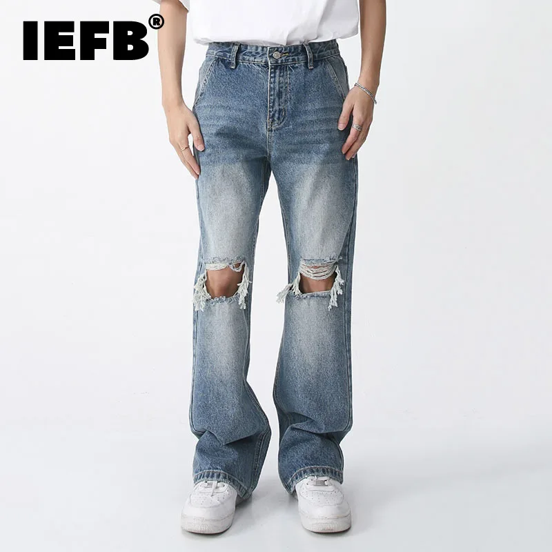IEFB мужская одежда, новые весенние повседневные джинсовые узкие брюки, трендовые винтажные мужские брюки с дырками 2023, корейские модные повседневные брюки 9A7027
IEFB мужская одежда, новые весенние повседневные джинсовые узкие брюки, трендовые винтажные мужские брюки с дырками 2023, корейские модные повседневные брюки 9A7027