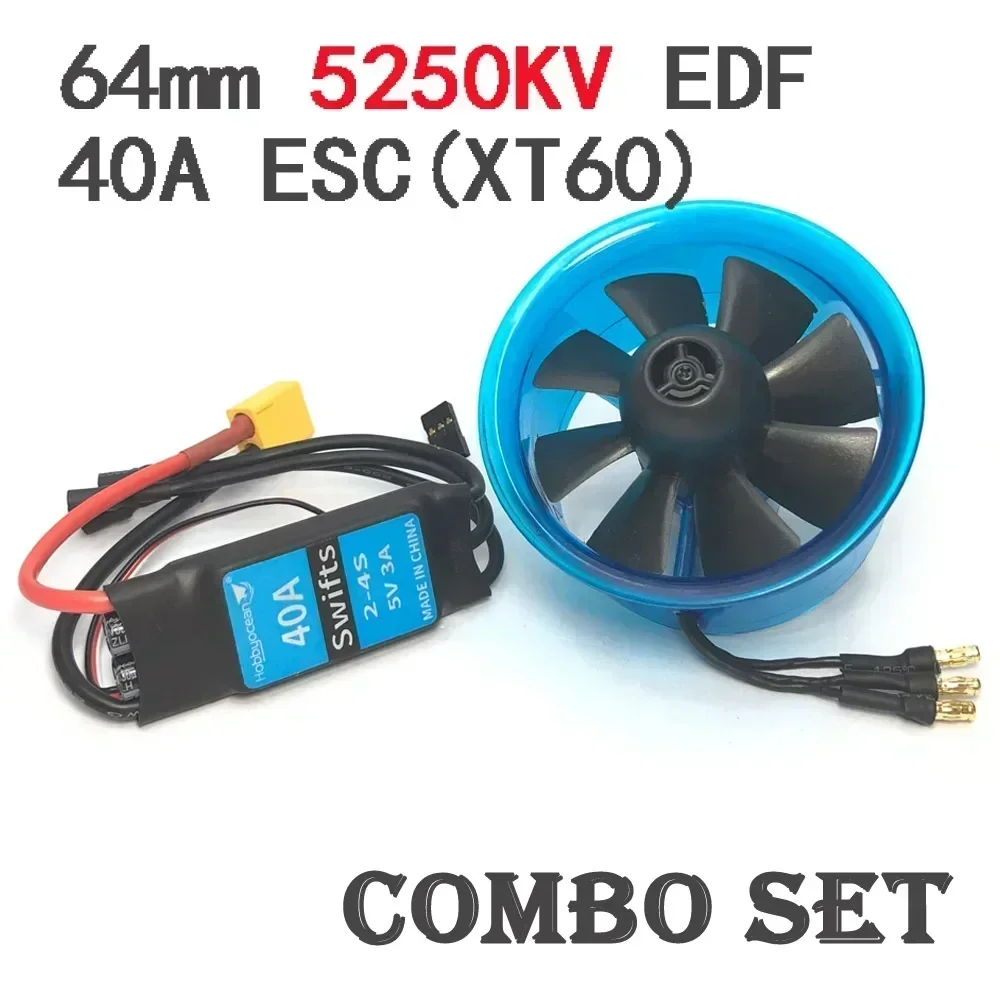 64mm Ducted Fan System EDF Power 5250KV 4300KV for Airplane Jets
64mm Ducted Fan System EDF Power 5250KV 4300KV for Airplane Jets
