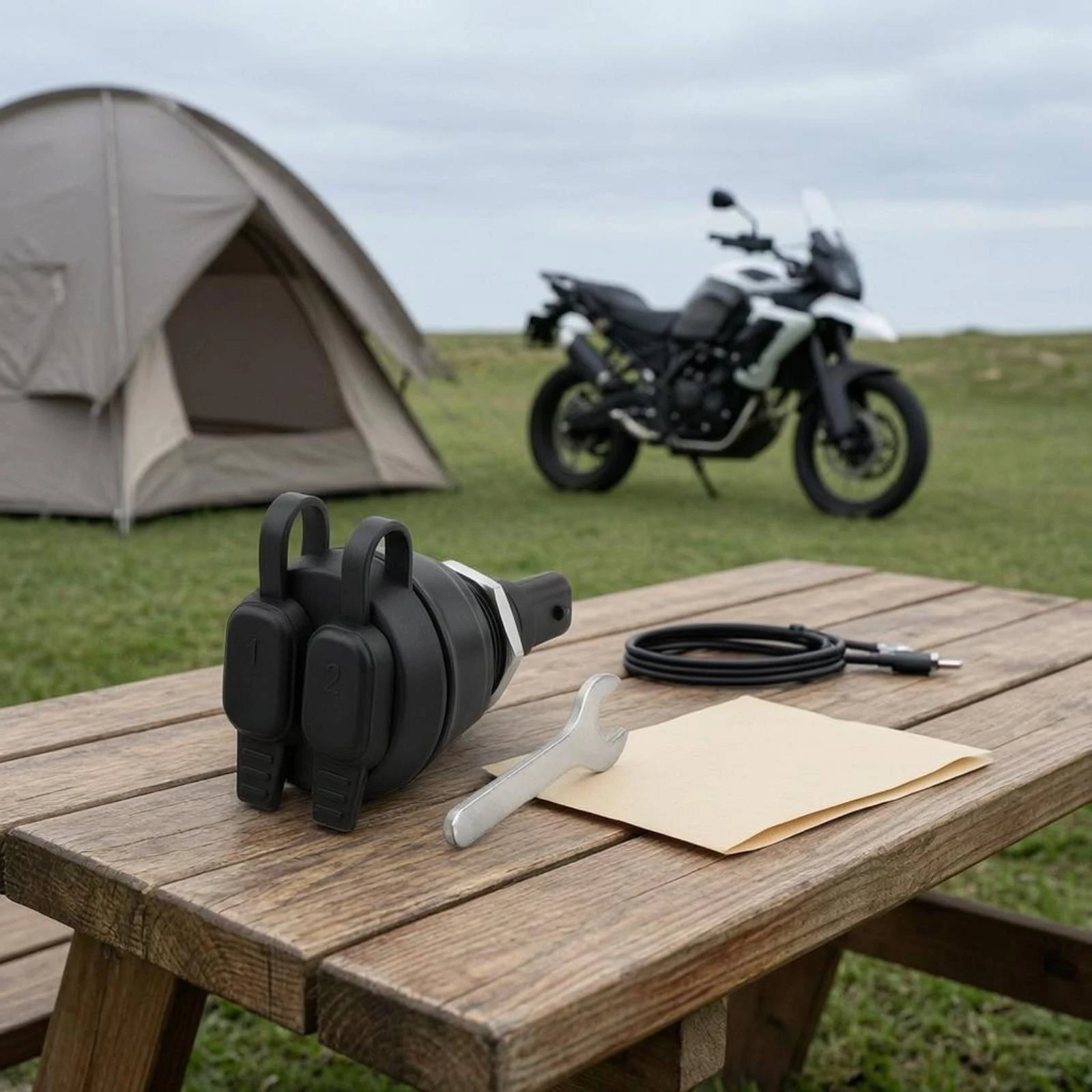 Dual USB Motorcycle Accessory Fast Charging Weatherproof Charger Socket with Threaded Body for Touring Bikes
Dual USB Motorcycle Accessory Fast Charging Weatherproof Charger Socket with Threaded Body for Touring Bikes