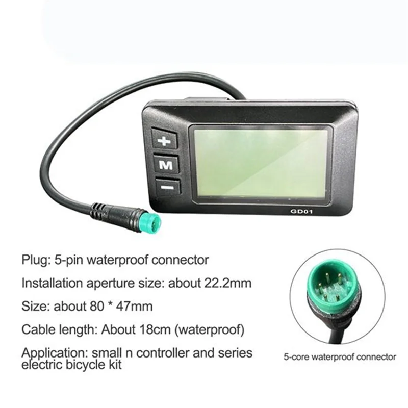 Controller System 30A 36V/48V 750W/1000W Motor GD01 with Universal Controller Small Kit
Controller System 30A 36V/48V 750W/1000W Motor GD01 with Universal Controller Small Kit
