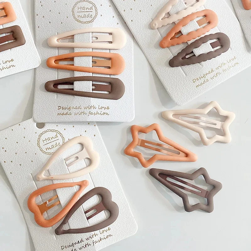3pcs/set Hairpins for Girls Children Star BB Hair Clips Pin Soft Mini Korean Style Frosted Nude Kids Snap Ornaments Accessories
3pcs/set Hairpins for Girls Children Star BB Hair Clips Pin Soft Mini Korean Style Frosted Nude Kids Snap Ornaments Accessories