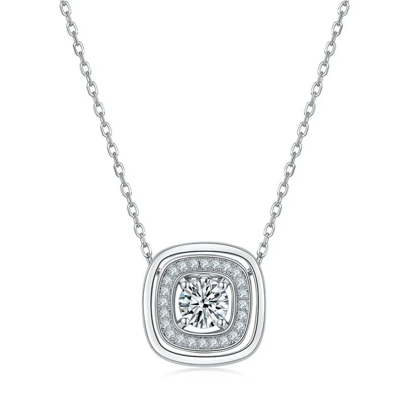 NL017935 Lefei Fashion Luxury Trendy Classic Moissanite Diamond-set Fine Square Necklace For Women 925 Silver Party Jewelry Gift
NL017935 Lefei Fashion Luxury Trendy Classic Moissanite Diamond-set Fine Square Necklace For Women 925 Silver Party Jewelry Gift
