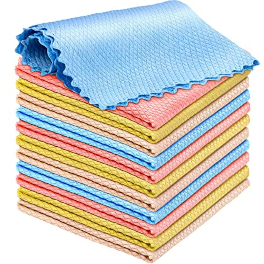 Nano Streak Free Miracle Cleaning Cloths - 12 Pack, Reusable Nanoscale Fish Scale Cleaning Cloth, Lint Free Cleaning Cloth for
Nano Streak Free Miracle Cleaning Cloths - 12 Pack, Reusable Nanoscale Fish Scale Cleaning Cloth, Lint Free Cleaning Cloth for