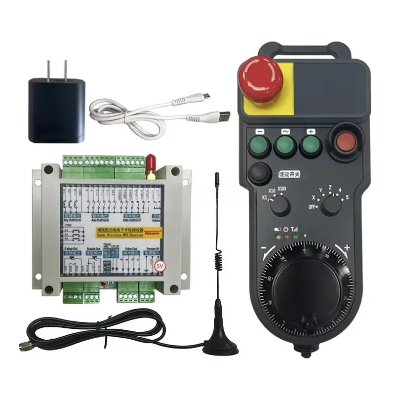 2026 Customizable CNC Mach3 Wireless Wired Handwheel MPG Pendant Handwheel 4axis 6axis for CNC Milling Machine
2026 Customizable CNC Mach3 Wireless Wired Handwheel MPG Pendant Handwheel 4axis 6axis for CNC Milling Machine