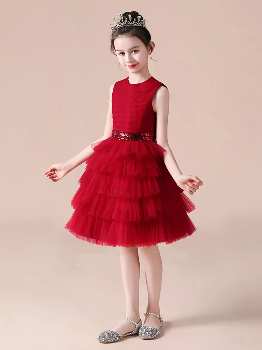 Princess Pageant Tulle Elegant Girls Gown Junior Bridesmaid Flower Girl Dress For Birthday Party Concert First Communion Dress
Princess Pageant Tulle Elegant Girls Gown Junior Bridesmaid Flower Girl Dress For Birthday Party Concert First Communion Dress