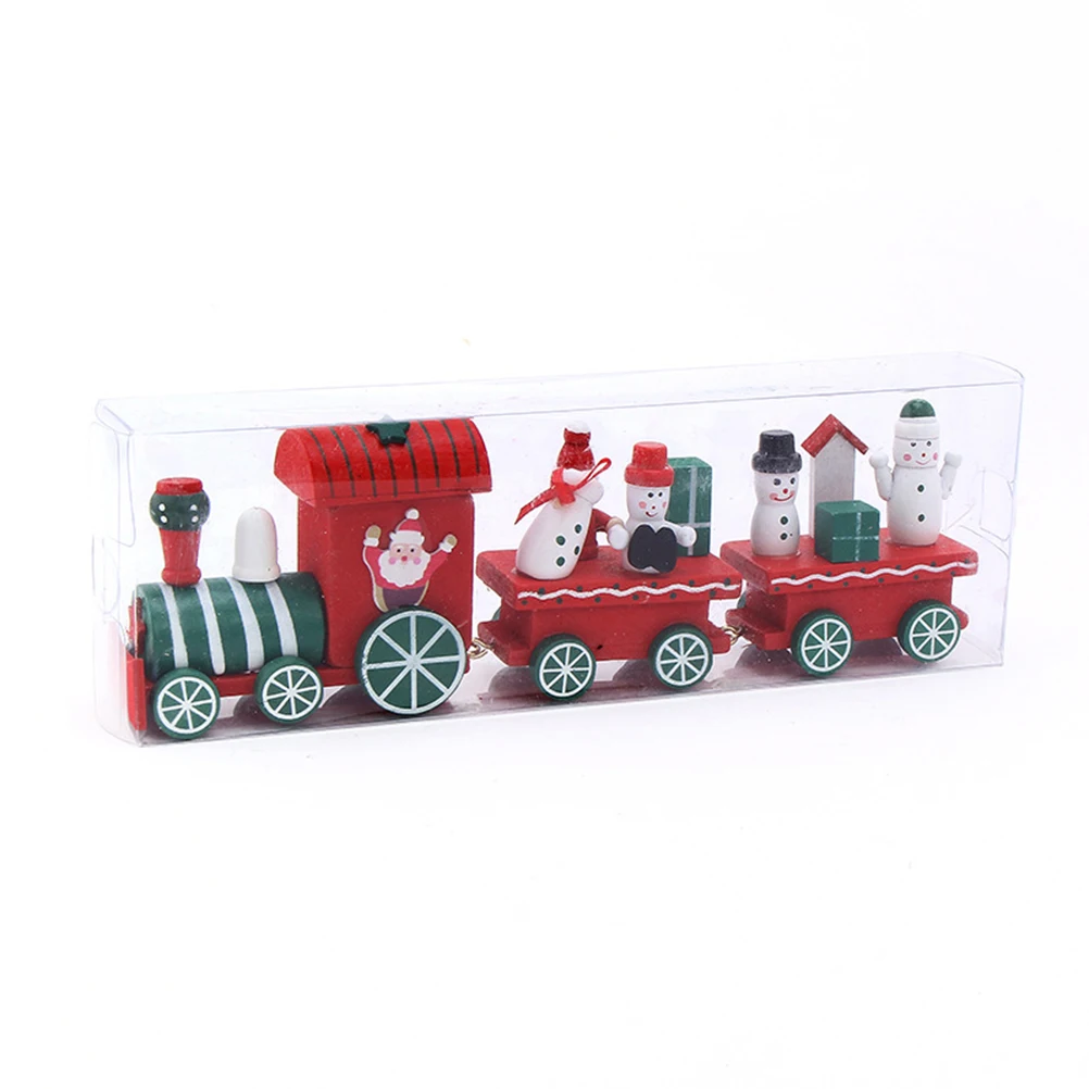 Wooden Small Train Ornaments Christmas Kids Centerpieces Mini Toy Bamboo Child Toys Decorative Trains Durable Material 
Wooden Small Train Ornaments Christmas Kids Centerpieces Mini Toy Bamboo Child Toys Decorative Trains Durable Material