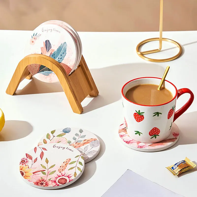 1PCS Pink Floral Cork Coaster Slip Anti slip Placemats and High-Temperature Resistant Ceramic Mats Reusable Dining Table Decor
1PCS Pink Floral Cork Coaster Slip Anti slip Placemats and High-Temperature Resistant Ceramic Mats Reusable Dining Table Decor