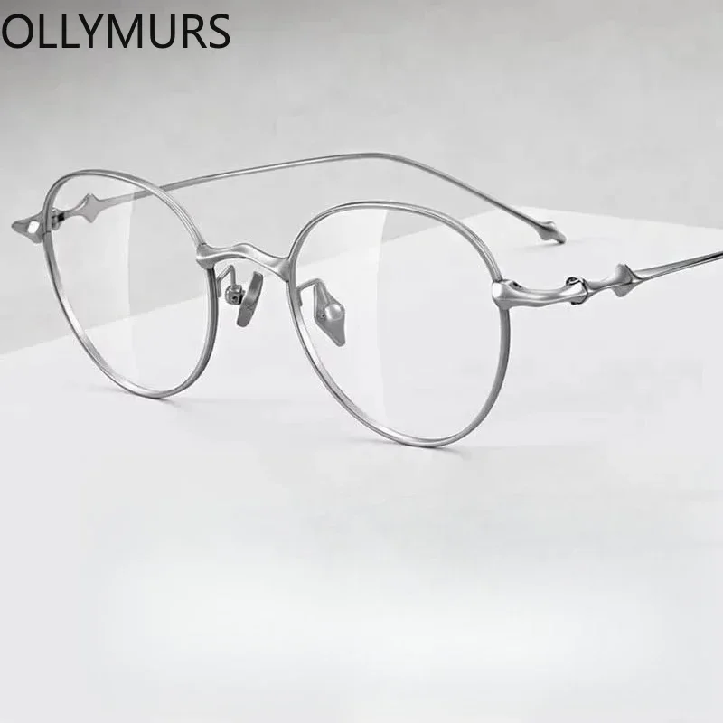 Очки OLLYMURS: Корейский люксовый бренд, винтажные круглые оправы из чистого титана для женщин и мужчин, для зрения, модель EP
Очки OLLYMURS: Корейский люксовый бренд, винтажные круглые оправы из чистого титана для женщин и мужчин, для зрения, модель EP