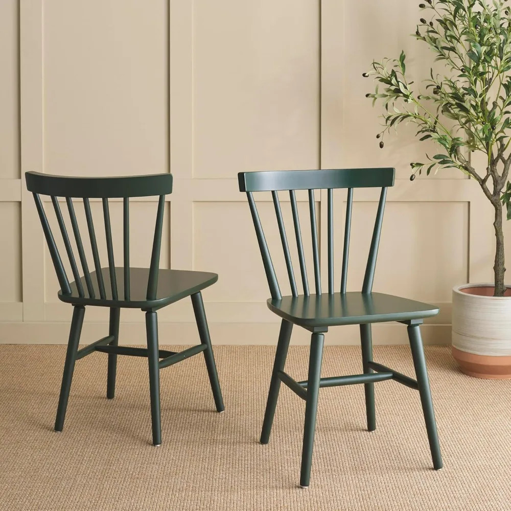 Set of 2 Garden Green Windsor Farmhouse Dining Chairs, Spindle Back Wood Chairs, Customized
Set of 2 Garden Green Windsor Farmhouse Dining Chairs, Spindle Back Wood Chairs, Customized