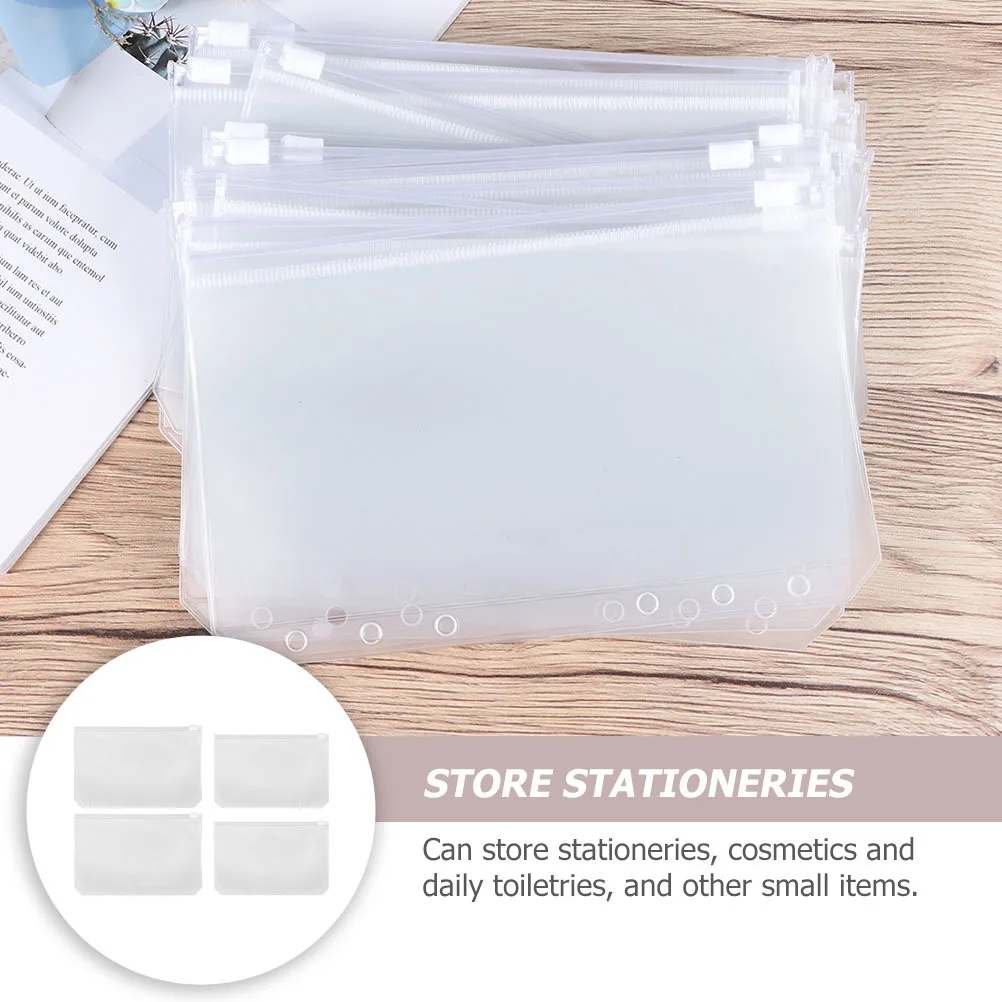 20Pcs Documents Storage Bags Transparent PVC Waterproof File Holders Zipper Organizer for Office School Stationery
20Pcs Documents Storage Bags Transparent PVC Waterproof File Holders Zipper Organizer for Office School Stationery