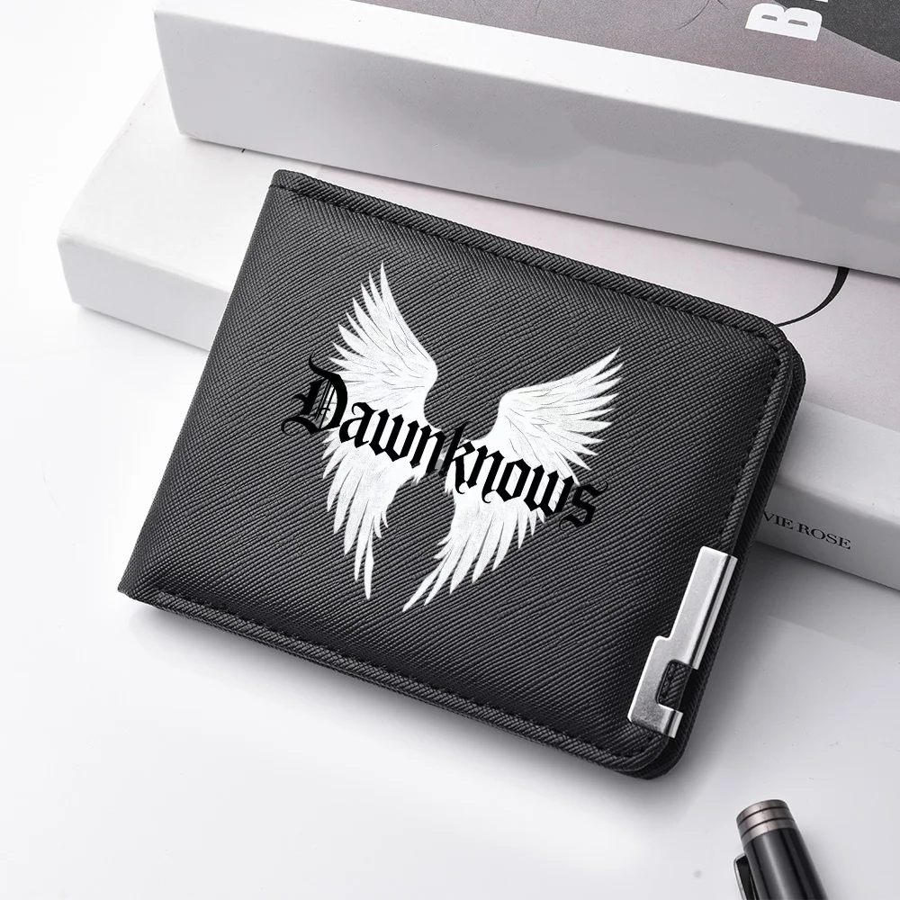 Высококачественный мужской кошелек в деловом стиле с крыльями ангела из искусственной кожи с мультяшным принтом, простой повседневный дизайн для мужчин, кошелек
Высококачественный мужской кошелек в деловом стиле с крыльями ангела из искусственной кожи с мультяшным принтом, простой повседневный дизайн для мужчин, кошелек