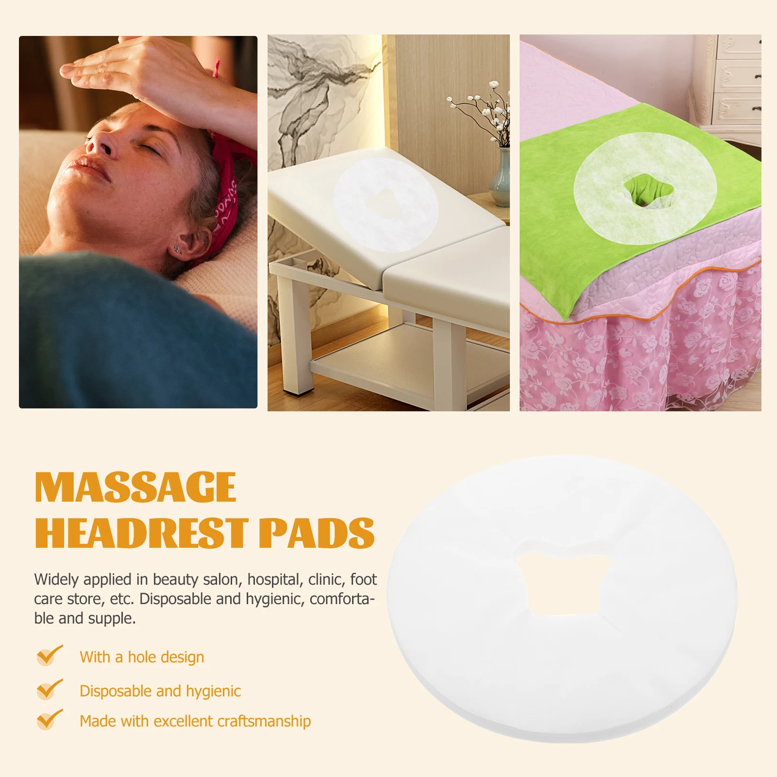 100pcs Disposable Pillow Covers Soft Non woven Face Hole Mats Ergonomic Skin Friendly for Spas Salons Massage Shops Face Pillow
100pcs Disposable Pillow Covers Soft Non woven Face Hole Mats Ergonomic Skin Friendly for Spas Salons Massage Shops Face Pillow