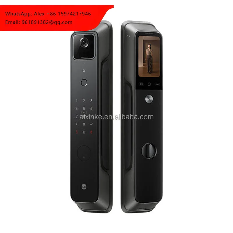 New Arrival Mijia Smart Door Lock 4 Pro AI Palm Vein 3D Face ID Recognition Big Screen For App Control
New Arrival Mijia Smart Door Lock 4 Pro AI Palm Vein 3D Face ID Recognition Big Screen For App Control