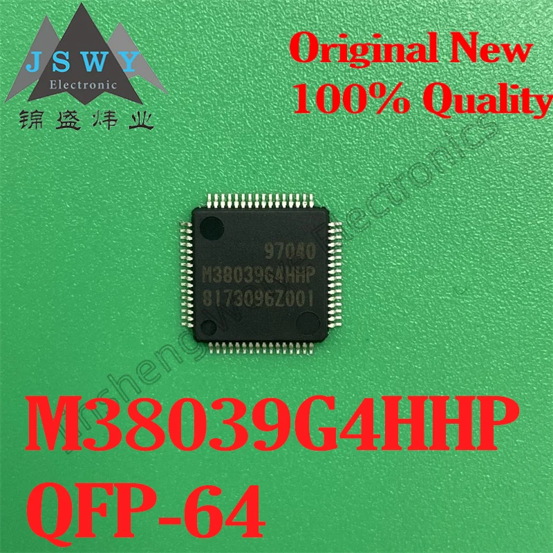 (1/5pcs) M38039G4HHP M38039G4 LQFP64 Single-chip 8-bit CMOS Microcontroller Brand New Original Ships Fast!
(1/5pcs) M38039G4HHP M38039G4 LQFP64 Single-chip 8-bit CMOS Microcontroller Brand New Original Ships Fast!