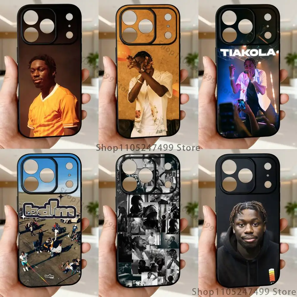 Rapper T-Tiakola Phone Case For iPhone 17,16,15,14,13,12,11,Pro,Max,Plus,E,SE4,Air,Mini Black Soft Funda
Rapper T-Tiakola Phone Case For iPhone 17,16,15,14,13,12,11,Pro,Max,Plus,E,SE4,Air,Mini Black Soft Funda