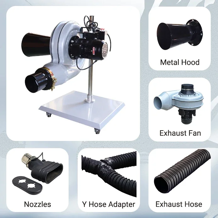 Портативный переключаемый газовый всасывающий экстрактор, ремонт автомобиля, мастерские
Портативный переключаемый газовый всасывающий экстрактор, ремонт автомобиля, мастерские