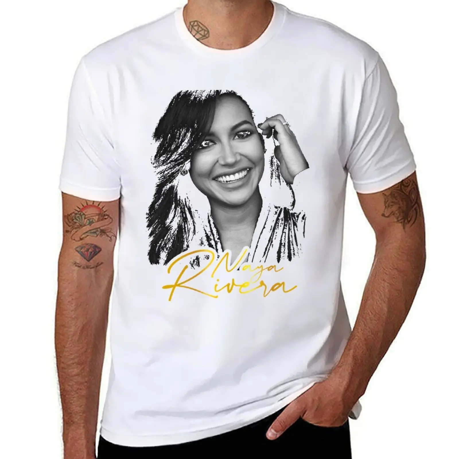 Naya Rivera Chromatic art T-Shirt man t shirts for men casual t shirts designer T-Shirt
Naya Rivera Chromatic art T-Shirt man t shirts for men casual t shirts designer T-Shirt