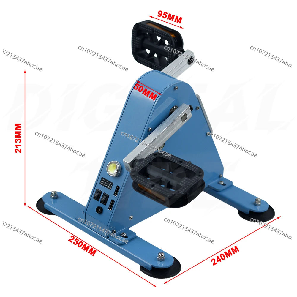 Portable Foot Pedal Generator 50W/100W Hand Crank Generators with USB Interface/DC1-35V Output Fitness Bicycle Generator Charger
Portable Foot Pedal Generator 50W/100W Hand Crank Generators with USB Interface/DC1-35V Output Fitness Bicycle Generator Charger