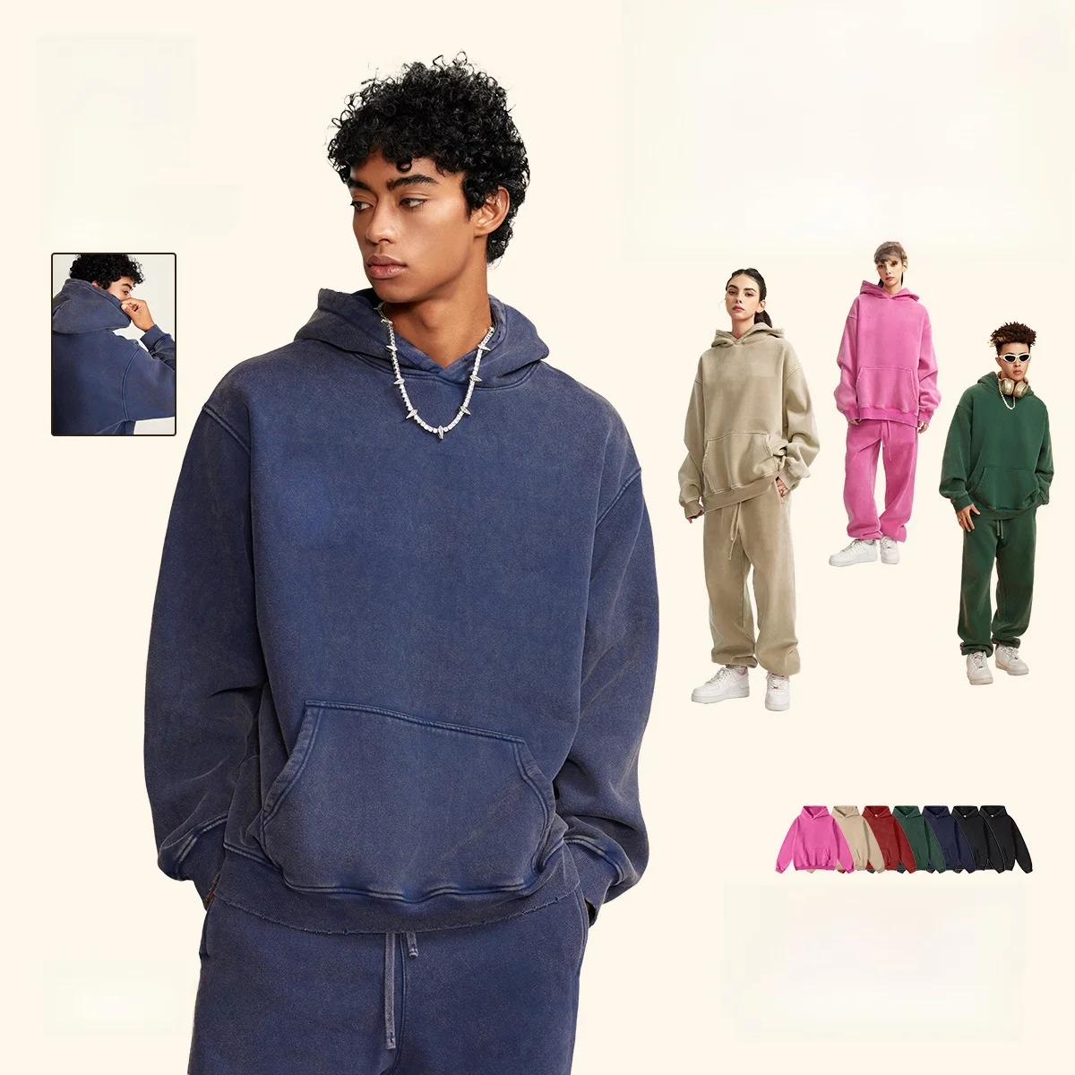 Retro Fce Lined Hoodie Men's Autumn Winter Faion Brand Waed Heavyweight Hooded Sweatirt Men's Clothing
Retro Fce Lined Hoodie Men's Autumn Winter Faion Brand Waed Heavyweight Hooded Sweatirt Men's Clothing
