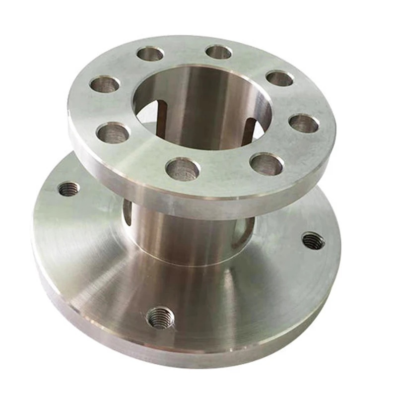 High Quality Aluminum Stainless Steel Precision Parts Supplier CNC Machined Stainless Steel Flanged Coupling Hub
High Quality Aluminum Stainless Steel Precision Parts Supplier CNC Machined Stainless Steel Flanged Coupling Hub