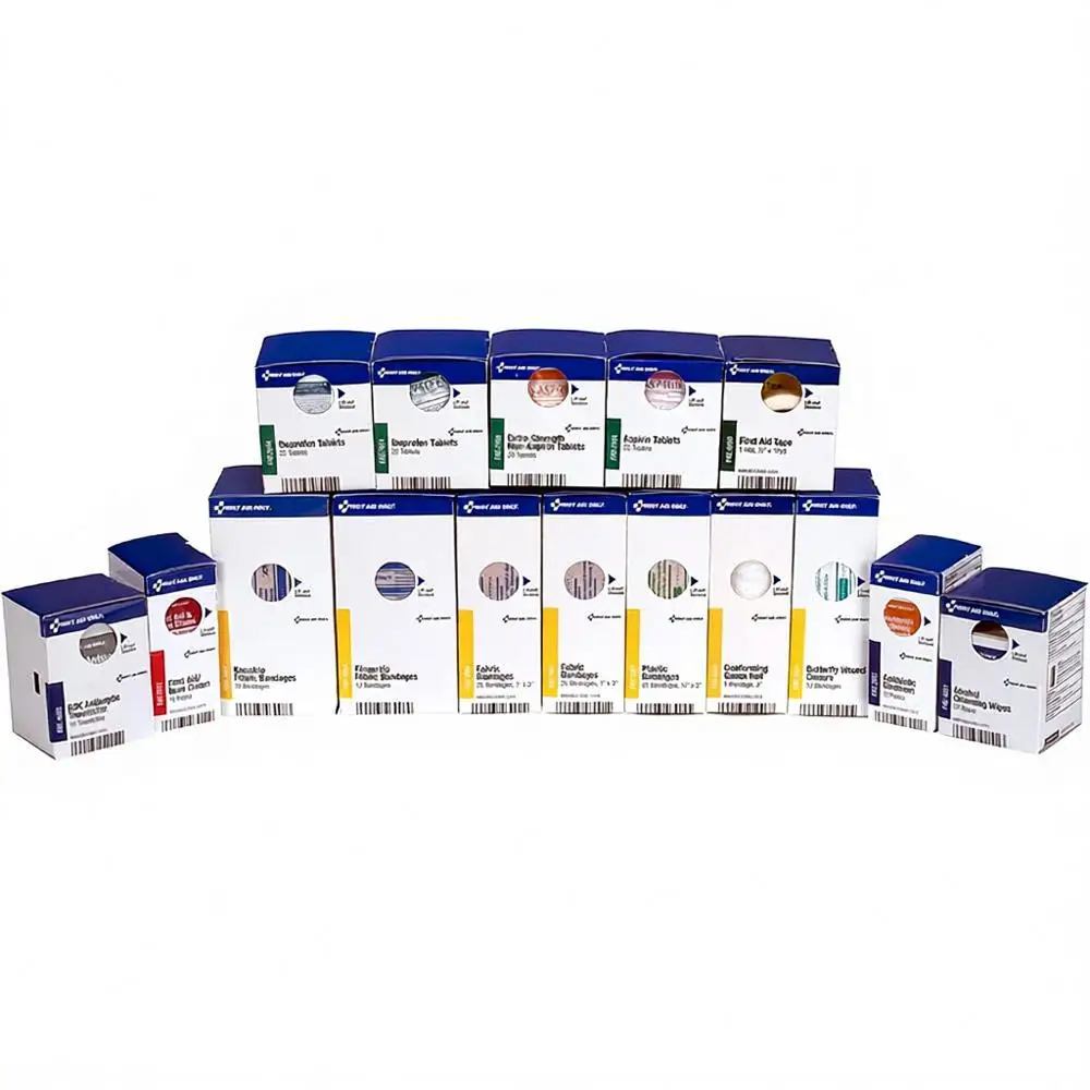 Аптечка на 50 человек с 237 предметами для бизнеса, рабочих площадок и дома - синяя
Аптечка на 50 человек с 237 предметами для бизнеса, рабочих площадок и дома - синяя