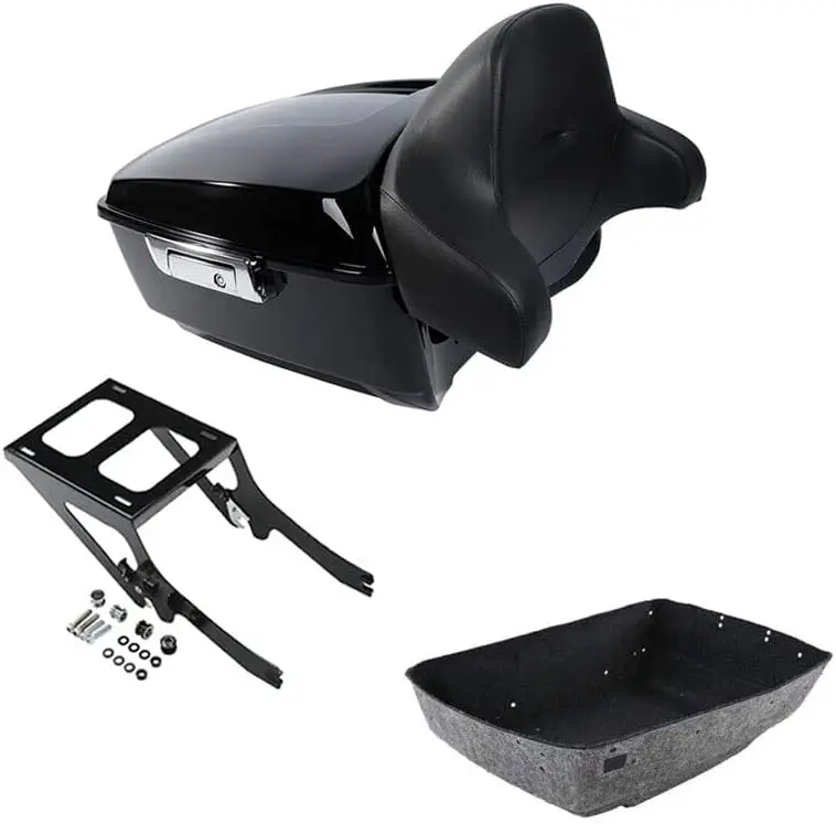 King Motorcycle Trunk Box Wrap-around Backrest Two-Up Mounting Rack Fit For Harley 2018-2025 Heritage Classic 2018-2020 Deluxe F
King Motorcycle Trunk Box Wrap-around Backrest Two-Up Mounting Rack Fit For Harley 2018-2025 Heritage Classic 2018-2020 Deluxe F