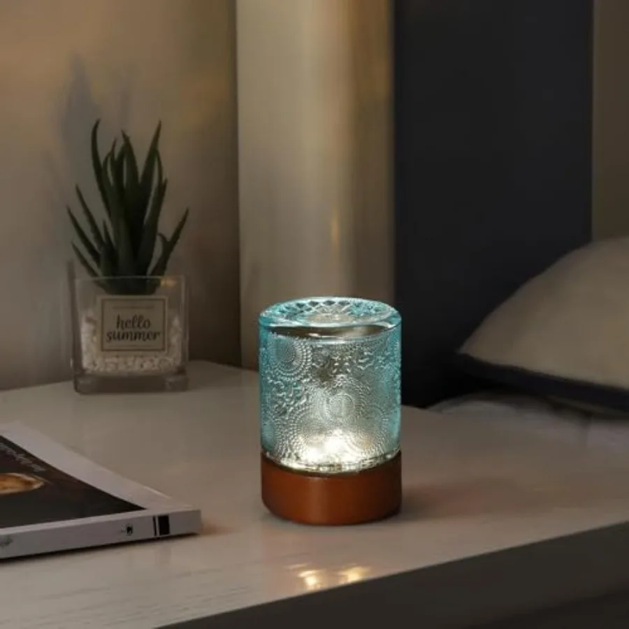 Mini Soft Warm Light Lamp Battery Operated Portable Night Light with Timer, Small Glass Vintage Dim Sleep Nightlights, Battery
Mini Soft Warm Light Lamp Battery Operated Portable Night Light with Timer, Small Glass Vintage Dim Sleep Nightlights, Battery