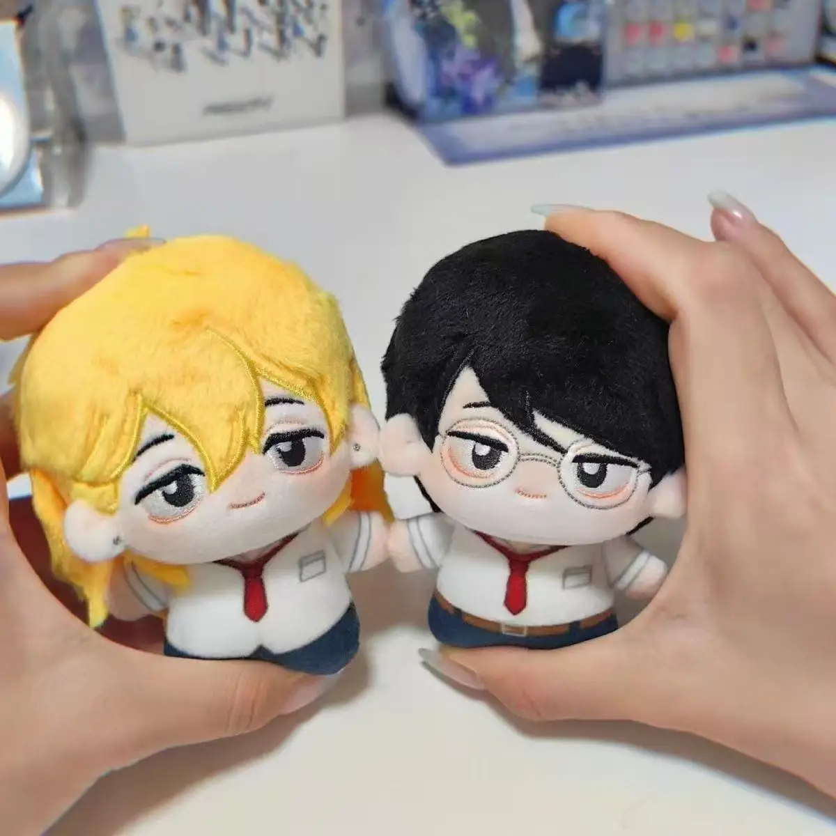 10cm Anime Classmate Kusakabe Hikaru Sajou Rihito Plushie Figures Cosplay Stuffed Plush Doll Toys Pendants Keychain Xmas Gift
10cm Anime Classmate Kusakabe Hikaru Sajou Rihito Plushie Figures Cosplay Stuffed Plush Doll Toys Pendants Keychain Xmas Gift