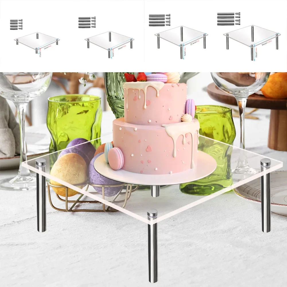 Birthday Cake Display Stand Transparent Cupcake Stand Dessert Table Display Wedding Party Fruit Plate Tray Square Display Stand
Birthday Cake Display Stand Transparent Cupcake Stand Dessert Table Display Wedding Party Fruit Plate Tray Square Display Stand