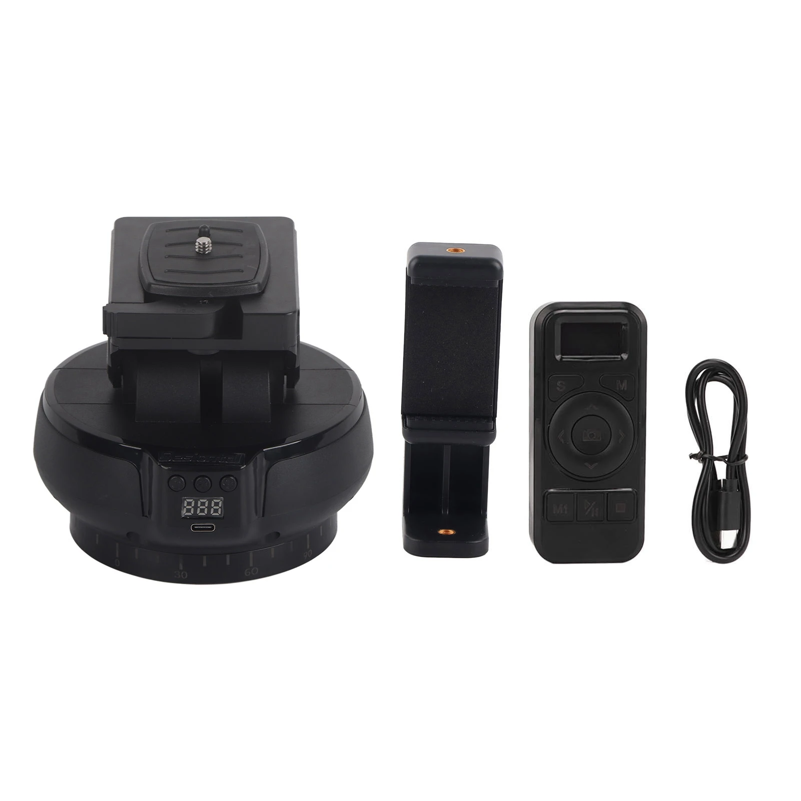 2.4G Motorized Panoramic Tripod Head Remote Control Pan Tilt Motorized Panoramic Head for Mobile Phone Camera new
2.4G Motorized Panoramic Tripod Head Remote Control Pan Tilt Motorized Panoramic Head for Mobile Phone Camera new