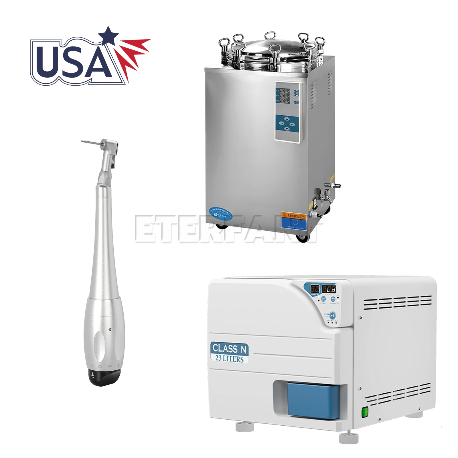 Dental 23L Class N Autoclave Steam Sterilizer with Drying Function/Implant Torque Wrench Kit/35L Autoclave Steam Sterilizer
Dental 23L Class N Autoclave Steam Sterilizer with Drying Function/Implant Torque Wrench Kit/35L Autoclave Steam Sterilizer