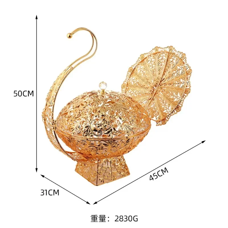 New European-style Glass Cake Stand Creative Snack Dried Fruit Handheld Fruit Basket With Handle For Home Decorations
New European-style Glass Cake Stand Creative Snack Dried Fruit Handheld Fruit Basket With Handle For Home Decorations